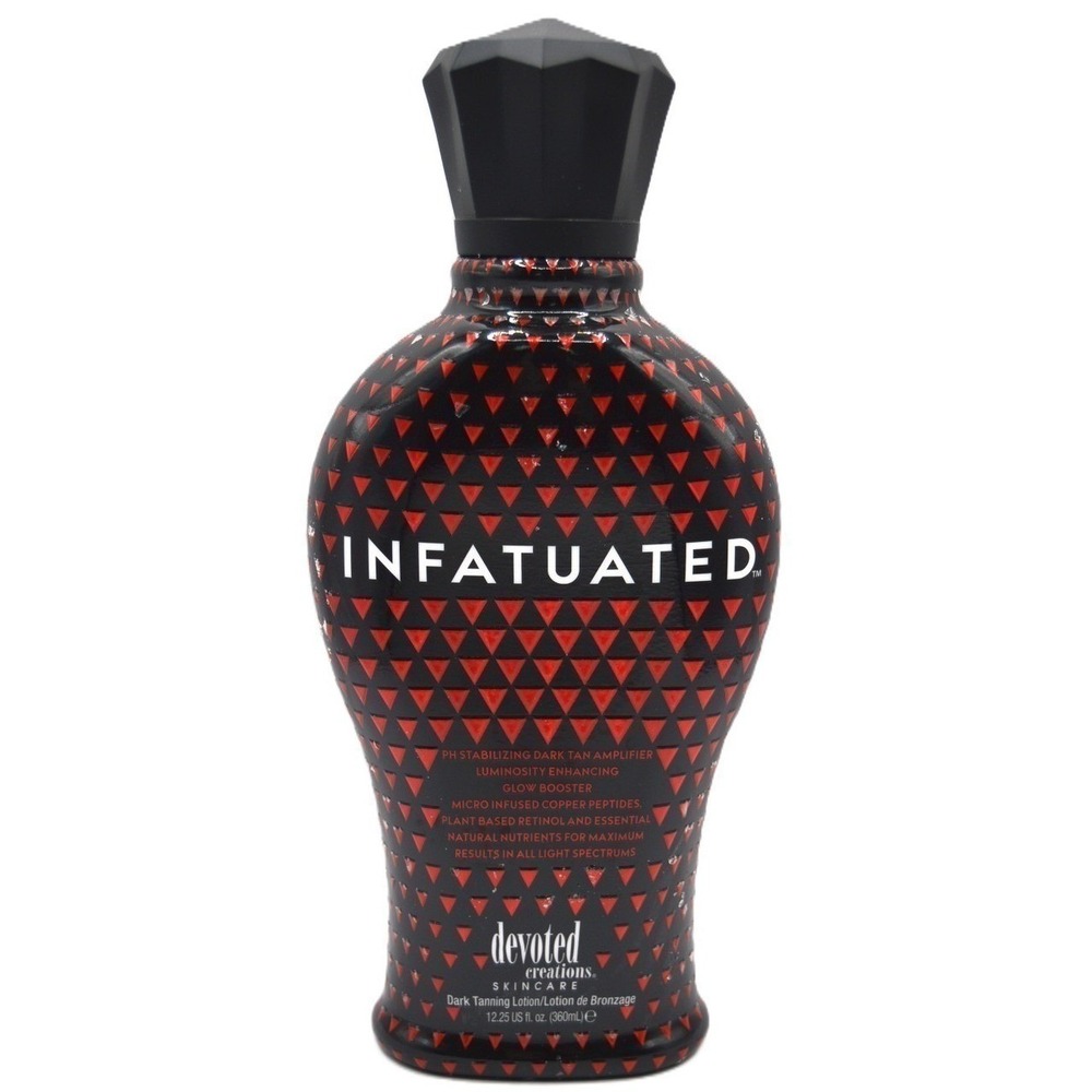 Devoted Creations Infatuated Dark Tan Amplifier Lotion Glow Booster 12.5 oz